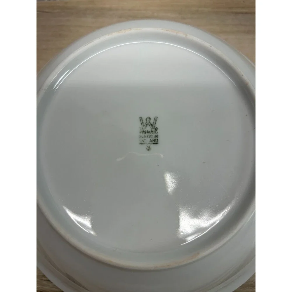 Vintgae Wawel Rose Garden Fine China Porcelain Salad Serving Bowl Made In Poland